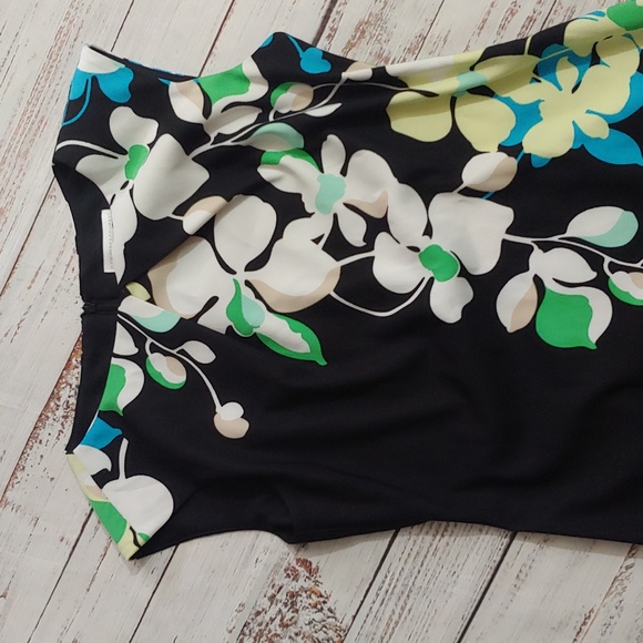 🏵NEW YORK & COMPANY FLORAL SHEATH DRESS - Picture 2 of 8